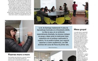 Interesante artículo sobre sistema ACE, Aprendizaje Centrado en el Estudiante en Usach.