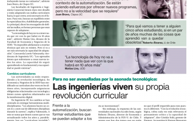 Artículo de La Segunda:»Las ingenierías viven su propia revolución curricular».